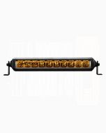 LightForce LFLB10SA 10 Inch Single Row Amber Light Bar